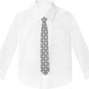 Boys' 6-Piece Formal Slim Fit Suit Set, Vest, Pants, Dress Shirt, Tie, Pocket Square, and Bow Tie (Black, Size 14)