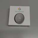 Google Nest Thermostat - Smart Thermostat for Home - Programmable Wifi Thermostat - Charcoal