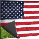 Outdoor TV Cover 55 Inch Weatherproof and Waterproof | TV Cover for Outside 55 | Outdoor TV Enclosure | Smart Shield TV Screen Protector for Outside TV | TV Display Protectors (52" - 55" HQ, US Flag)