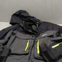 8 Fans Fishing Wading Jackets Breathable Waterproof Fishing Rain Jackets for Men&Women (X-Large, Blackupgraded)