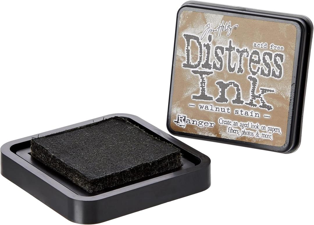 Ranger Tim Holtz Distress Ink Pad, Walnut Stain (Pack of 1)