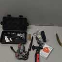 Gifts for Men Dad Husband Boyfriend, 30 in 1 Survival Gear and Equipment, Emergency Survival Kit Camping Accessories, First Aid Kit for Camping Hiking Hunting Fishing (Black)