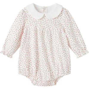 pureborn Baby Girls Boys Bodysuit Super Soft Cotton Romper 3- 6 Months