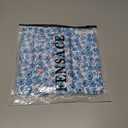 FENSACE Summer Cute Sweetheart Neckline Sundresses Ruffle Sleeve Floral Knee Length Dress (M)