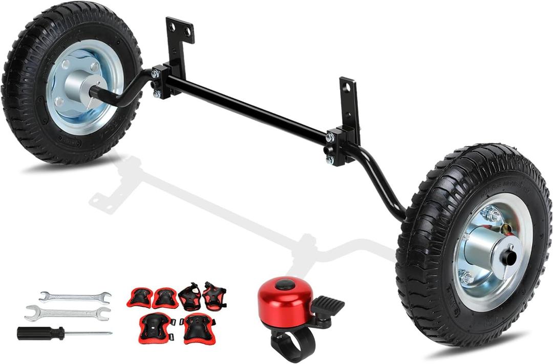 Dirt Bike Training Wheels Compatible with Razor MX125 MX400 MX500 MX350 CRF50 PW50 XR50 CRF50F SX50 PW80 TTR50 SYX Moto SSR X-pro Most 49cc 50cc Kids Mini Dirtbike Motorcycle Heavy Duty Parts