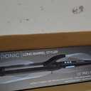 Bio Ionic Long Barrel Curling Iron with Moisture Heat Technology & NanoIonic MX Versatile Curling Wand - Multiple Barrel Sizes for Tight, Classic, Loose & Soft Curls, Size: 1.5 Inch (Soft Curls)