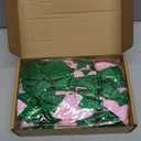 24 PCS Wizard Witch Hair Bows Glitter Pink Green Sequin Hair Clips Magical Crystal Princess Hair Accessories for Women Cosplay Party Favor Supplies