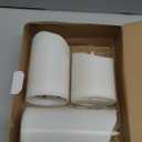 Homemory Outdoor Waterproof Flameless Candles, LED Candle with Remote and Timer, Battery Operated Candles, Electric Fake Plastic Candles, Ivory White, Set of 3