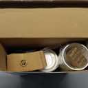 KTOB [50 pack] 16 oz Compostable Coffee Cups with Lids and Kraft Sleeves, Eco Friendly Disposable White Paper Cups Combo for Hot Beverage