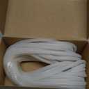 uxcell Silicone Tube 3mm ID x 5mm OD 32.8 Feet Flexible Silicone Rubber Tubing Water Air Hose Pipe Translucent for Pump Transfer