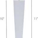 WEICHUAN 10 Inch Wood Replacement Sofa Chair Couch Furniture Legs Set of 4