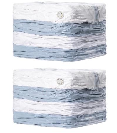 TAILI 2 Pack Vacuum Storage Bags, Jumbo Cube (31x40x15 Inch), Extra Large Vacuum Seal Bags for Comforters, Blankets, Bedding, Clothes, Closet Organization Space Saving, Clear