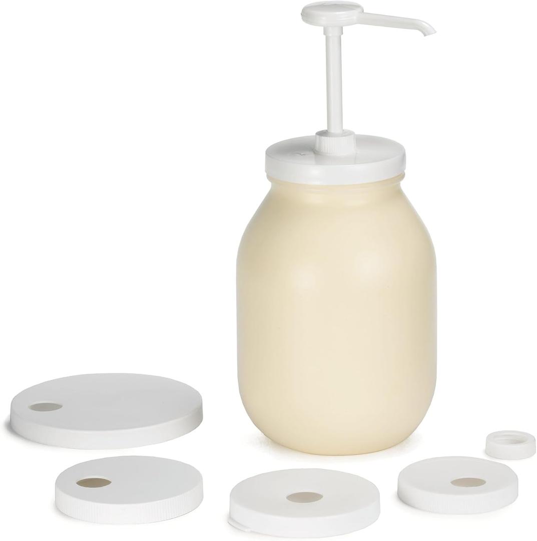 Tablecraft 1 Oz Plastic Economy Pump Kit