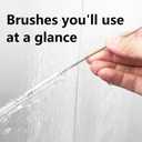 4 x 2026 Spring Men Women's Gifts,Rotema Straw Cleaning Brush, Everyday Household Straw Cleaner, Stainless Steel, Extra Long Straw Cleaning Brush, Straw Brush for Cleaning Straws(Pack of 10, 10inch)