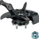 LK098 Front Right Steering Knuckle Wheel Hub Assembly Compatible with 2012-2016 Honda Civic 1.8L Replace 51211-TR3-Y00 51211-TR0-A00 Passenger Side