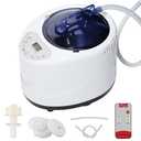 Simivol Sauna Steamer Machine, Portable Sauna Steamer, Steam Generator for Sauna, 2.5 Liter Home Sauna Steamer Pot with Remote Control, Steam Cup, Home Spa Sauna Accessories