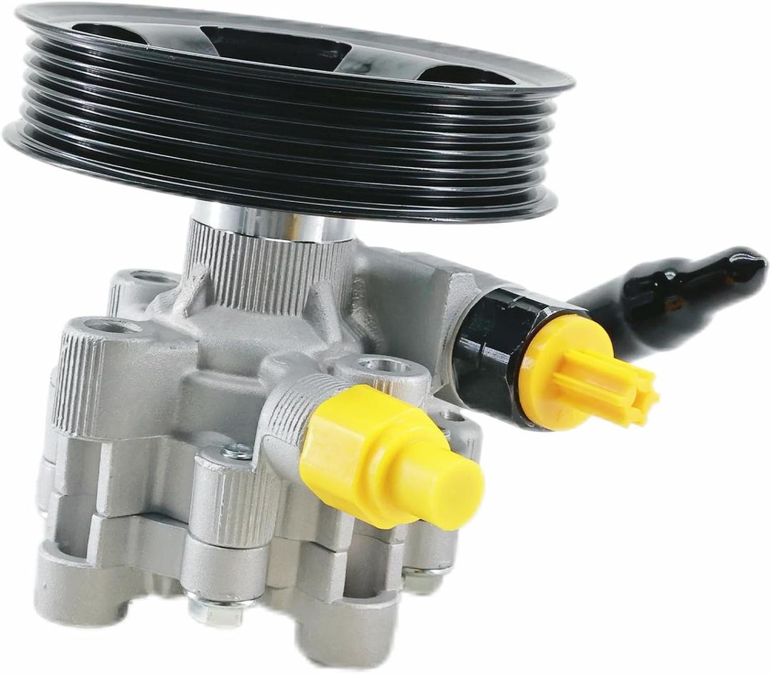 21-5345 Power Steering Pump with Pulley, For Pontiac Vibe 1.8L L4 2003-2008, For Toyota Corolla 1.8L L4 2003-2008, For Matrix 1.8L L4 DOHC 2003-2008, Replace# 96-5345, 990-0639