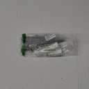 Joinfworld 35A Terminal Block 12 Position Screw Terminal Strip Dual Row with Cover and 12 Position Pre-Insulated Terminal Jumper Block - 2pcs