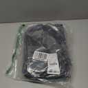 NICETOWN Pitch Black Solid Thermal Insulated Grommet Blackout Curtains/Drapes for Bedroom Window (2 Panels, 42 inches Wide by 63 inches Long, Black)