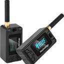 Meshnology 2 Pack ESP 32 Lo Ra V3 Development Board + 1100mAh Battery + Protect Case Set - with 915MHz Antenna and SX 1262 Lo Ra V3 Devices for Mesh Tastic Ar duino Lo Rawan IoT (N30 Version, Black)