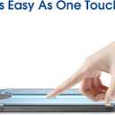 3 x amFilm OneTouch Screen Protector for iPhone 17 Pro Max 6.9'' + Camera Lens Protector | Auto-Alignment install | Bubble Free | 9H+ Military-Grade Tempered Glass | FHD Clarity | Case Friendly | 2+4 Pack