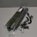 ENJOYBASICS Blackout Curtain rod for windows 66 to 120, Wrap Around Curtain Rods for Bedroom, Living Room, Adjustable from 30 to 129 Inches, Matte Black