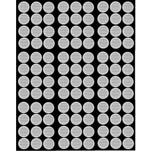 3" Round Plastic Louver Soffit Air Vent Reptile Screen Grille Cover (100, White)