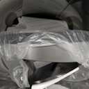 BestOffice | 13 Gallon Trash Can with Lid | Automatic Touchless Garbage Can | Odor Control | Modern Oval Design | Easy to Clean | Stainless Steel | Fits Any Kitchen, Bathroom, Office or Home