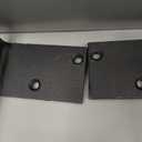 Floating Shelf Bracket 3/8" Thick Heavy Duty Shelf Brackets 4 Pack Free Hanging Countertop Support Bracket 8" Lx2.5 W Floating Wall Brackets for Cabinets, Granite, Dishwasher, Bench Seats Vanities