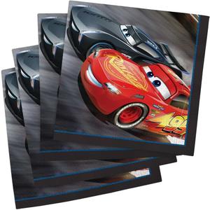 Unique Disney Cars 3 Luncheon Napkins 6.5", 16 Ct.