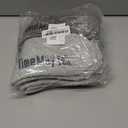 Time May Tell Mens Merino Wool Hiking Cushion Socks Thermal Warm Crew Winter Boot Socks Pack (2Light Grey,2Brown(4 pairs), US Size 5-9)