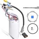 SP2007H Rear Fuel Pump Assembly for Ford F Super Duty F150 F250 F350 1992 1993 1994 1995 1996 1997 Ford F250 HD L6 4.9L V8 5.0L 5.8L 7.5L Electric Fuel Pumps After Axle Tank Steel Tank 18 Gal