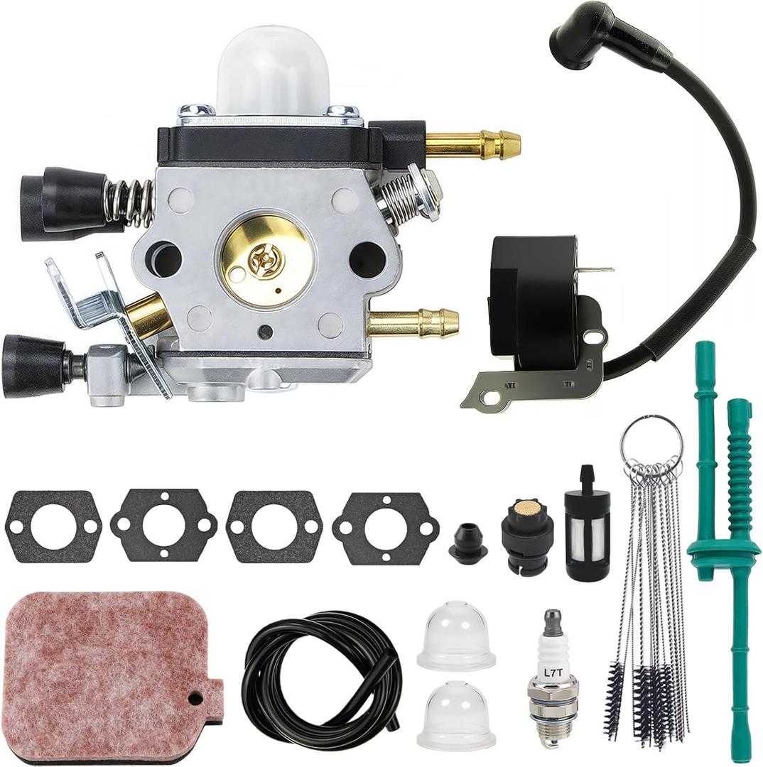 4229 120 0606 Carburetor Kit For STIHL BG55 BG85 BG45 BG46 BG65 SH55 SH85 SH85C BG55Z SH55C SH55Z SH85Z SH85DZ BG46Z BG46DZ BG65Z For Zama C1Q-S68 C1Q-S68G C1Q-S64 Leaf Blower Parts With Tune Up Kit