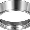 54mm Magnetic Dosing Funnel V2, MATOW Stainless Steel Espresso Dosing Ring with 8 Magnets Compatible with Breville 54mm Portafilter