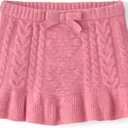Gymboree Girls' and Toddler Sweater Knit Skirts (10, Pink Heart)