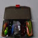 TRUSCEND Widely Used Fishing Lures & Tackle Kit Worth Ever Penny, Selected Fishing Kit for Starter Freshwater Saltwater, Economic/Giftable/Premium Fishing Gear Set, for Family