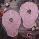 2 x The Breastfeeding Essentials for Nursing Mothers,Soothing Breast Gel Pads,Hot or Cold Gel Packs for Breastfeeding & Pumping, 2 Breast Ice Packs for Breast Augmentation Post Surgery Pain Relief (Pink)