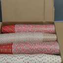 Zhehao 160 Sets/ 480 Pcs Disposable Coffee Cups Christmas Paper Cups with Lids and Sleeves for Cold Drink Tea Hot Cocoa Chocolate Holiday Xmas Party Supplies, 4 Designs(Classic Style, 12 oz)