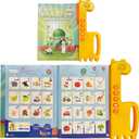 Arabic Alphabet for Kids, Master The Arabic Alphabet Music and 300 Words of Everyday Life, Learning Quran in Arabic for Beginners, Arabic English Bilingual Toys for Toddlers