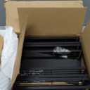 Magheo Pull Out Spice Rack Organizer for Cabinet, 2 Pack Metal Seasoning Organizer Slide Out Spice Storage Shelf No Assembly Vertical Spice Rack Pullout for Kitchen & Bahthroom No Drill(2 Tier,Black)