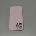 LOVE 3000 Designed for iPhone 13 Pro Max Case, Premium Silicone with [Soft Anti-Scratch Microfiber Lining] Shockproof Protective Phone Case for Men Women Girls 6.7", Chalk Pink