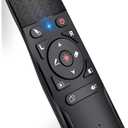 Presentation Remote with Air Mouse Function, Wireless Presenter Clicker RF 2.4GHz USB Laser Pointer Presenter Control PowerPoint Presentation Clicker for Mac, Laptop, Computer