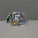 R134A AC Refrigerant Charge Hose Kit, 1/2’’ Self-Sealing Valve Can, and Recharge Hose with Pressure Gauge, Fits for Car AC Air Conditioning Refrigerant