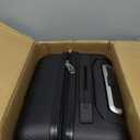 Travelers Club Cosmo Luggage, Black-20, 20-Inch