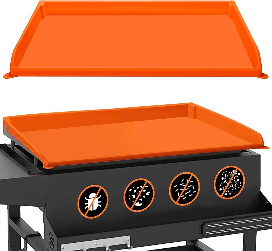 Silicone Griddle Cover Mat for Blackstone 28"XL, Full-Edge Grill Cover Griddle Accessories, Reusable BBQ Grill Mat Griddle Top Cover