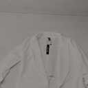Lock and Love Women 3/4 Sleeve Blazer Open Front Cardigan Jacket Work Office Blazer (Medium)