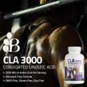 Bronson CLA 3000 Extra High Potency Supports Healthy Weight Management Lean Muscle Mass Non-Stimulating Conjugated Linoleic Acid 120 Softgels, BBD 05/2028