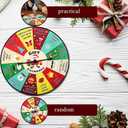 Christmas Game Gift Exchange Spin 10" Exchange Gift for Boys Girls Adults|| Party Games & Activities| Party Supplies | Greeting Cards & Party Supply |Home & Garden