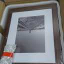 Povrgive Picture Frames, Made of Real Glass and Wooden Frame, Gallery Photo Frames Set of 10 for Collage Wall Decor, Multi Sizes Including 8x10, 5x7, 4x6 for Mounting or Tabletop Display, Dark Brown