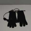 USB Heated Gloves for Women Men, Winter Gloves Full Finger Hand Warmers Gloves 3 Levels Temperature Adjustable Fast Heating Electric Heated Gloves for Outdoor Skiing Cycling Hiking (Grey) (black)